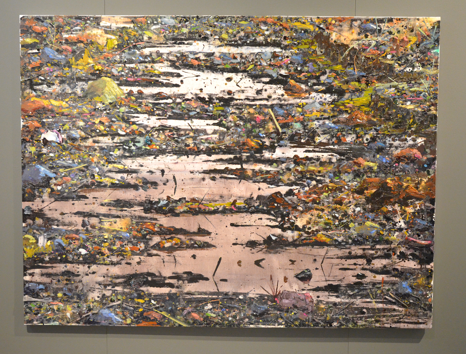 Hugo Tielman-Minning site 1-200x150cm-2014 Hugo Tielman-Minning site 1-200x150cm-2014