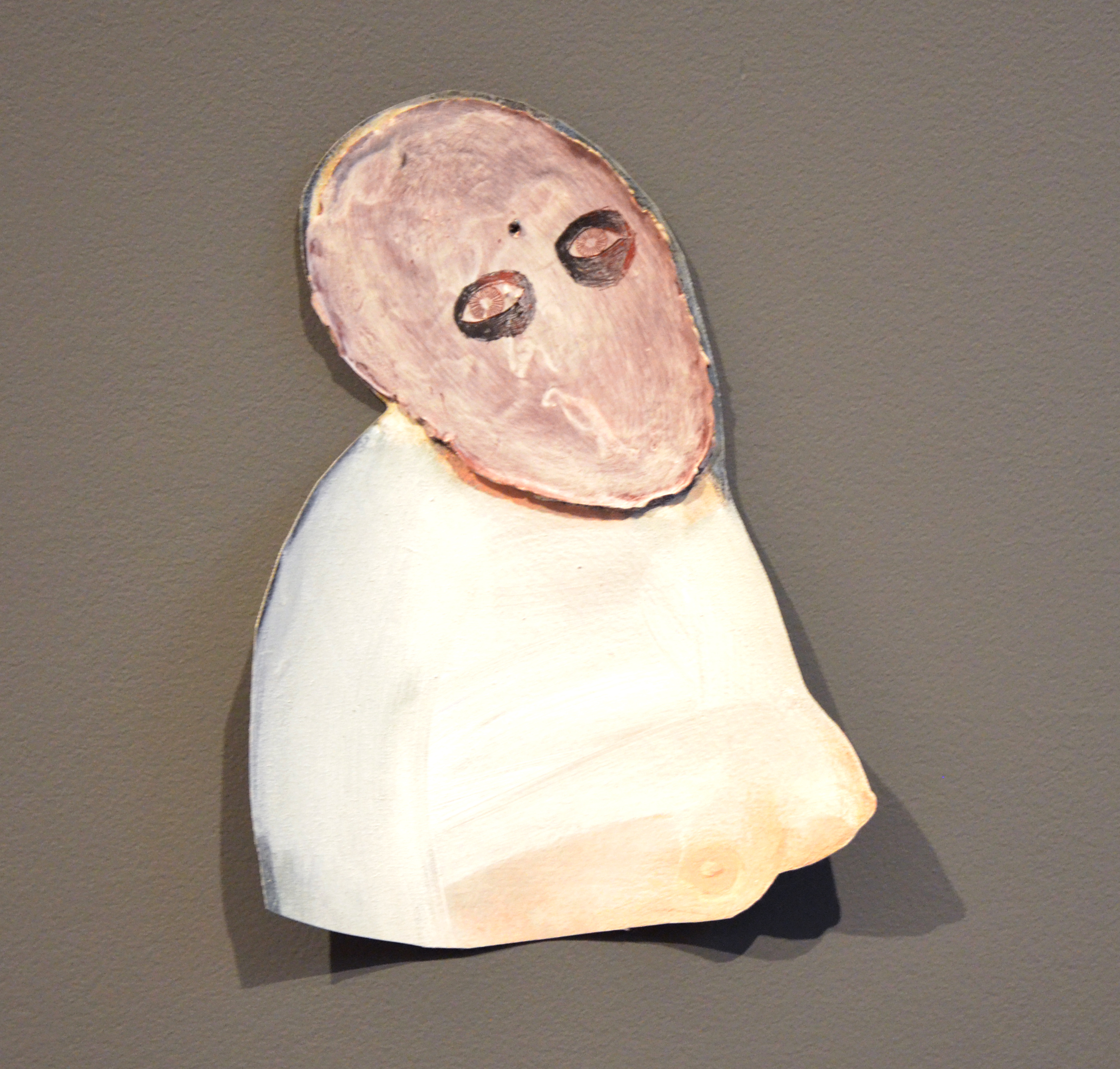 Eva Spierenburg-Verloren hoofd met tietjes-39,5x29,5cm-2014 Eva Spierenburg-Verloren hoofd met tietjes-39,5x29,5cm-2014