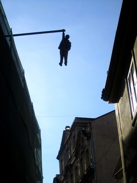 Hanging Sigmund Freud, David Cerny, Tsjechie Hanging Sigmund Freud, David Cerny, Tsjechie