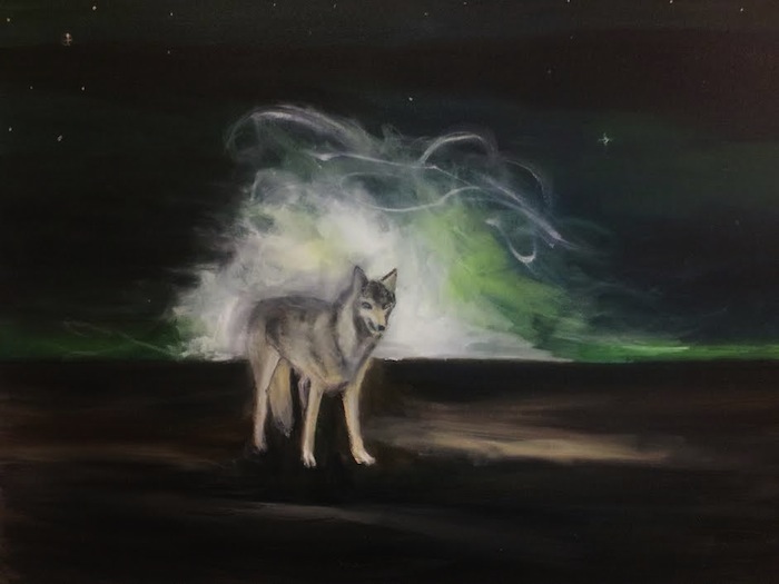 Lars Weller, New Horizon, 2014, olieverf op doek, 80x100 cm Lars Weller, New Horizon, 2014, olieverf op doek, 80x100 cm