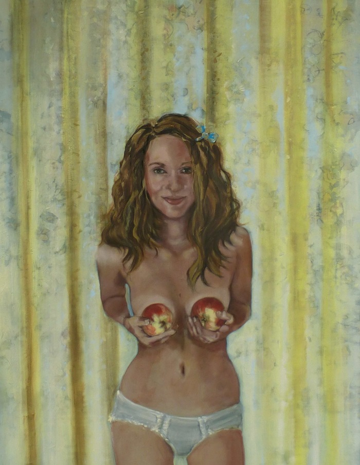 Marit Dik, Two is better, 2014, acryl op doek, 90x120 cm Marit Dik, Two is better, 2014, acryl op doek, 90x120 cm