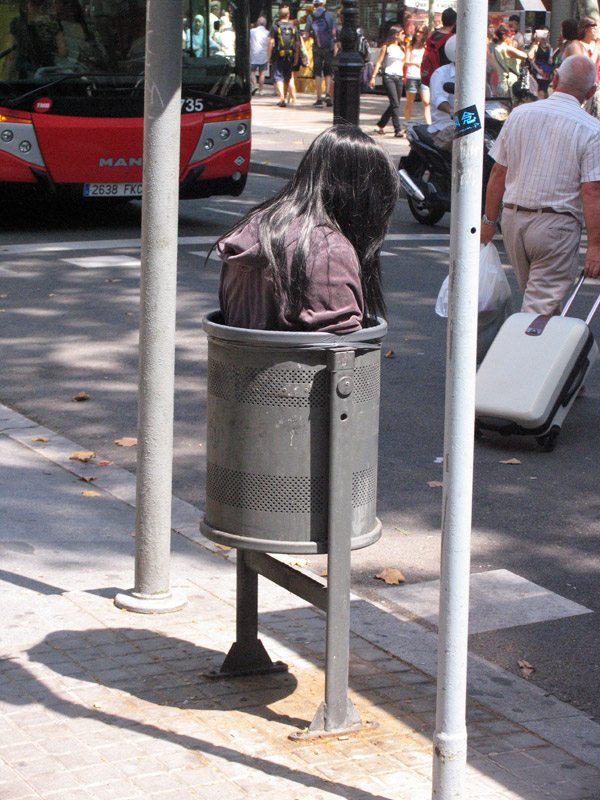 Street art, Mark Jenkins Street art, Mark Jenkins